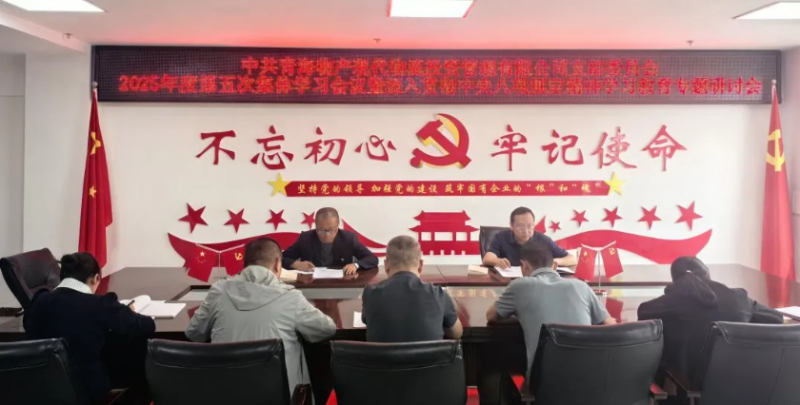 現(xiàn)代物流公司黨支部召開(kāi)深入貫徹中央八項(xiàng)規(guī)定精神學(xué)習(xí)教育第二次專(zhuān)題研討會(huì)