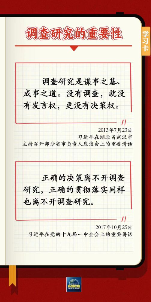 學(xué)習(xí)卡丨如何深入調(diào)查研究？跟總書記學(xué)習(xí)&ldquo;五字訣&rdquo;