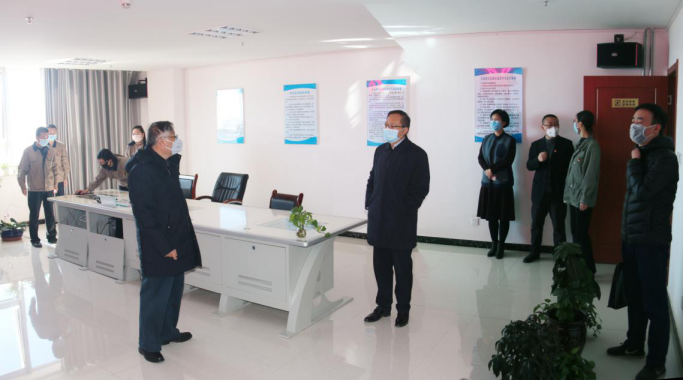 省國資委黨委副書記、副主任郭臻先同志赴省物產集團督導疫情防控暨復復工產工作